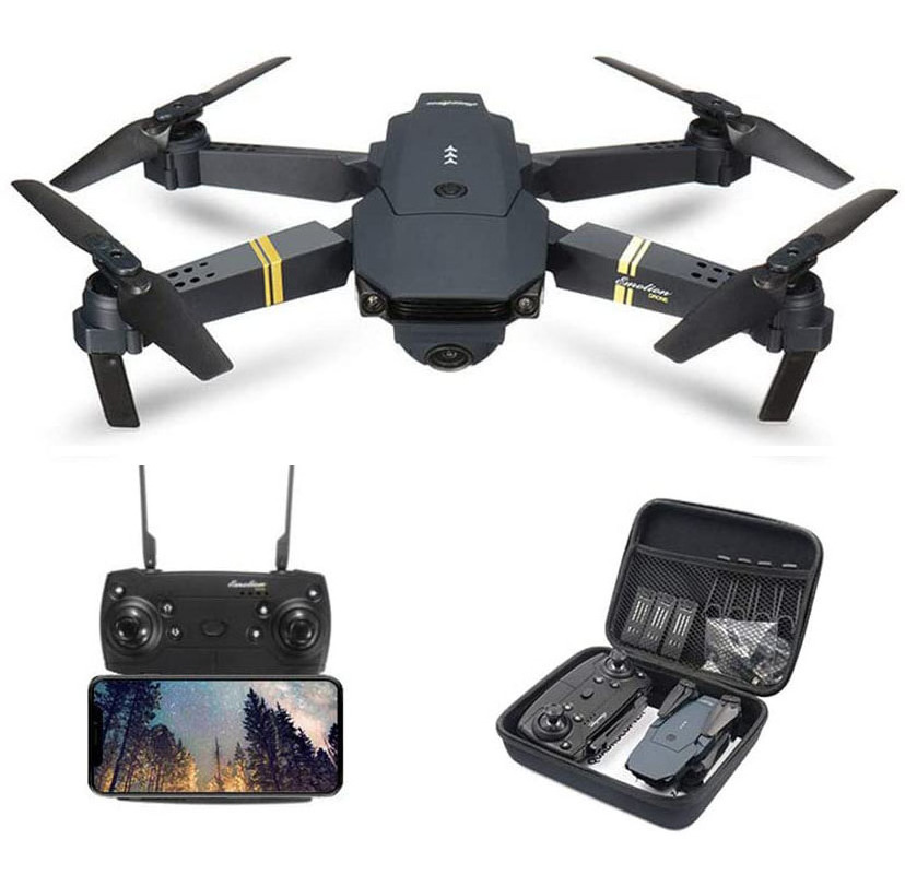 Drone E58 Aircraft 2024 Hot Mini Drones with 4K HD Camera WIFI FPV Quadcopter Foldable Control Kit Portable Toy Dron E58 Drone