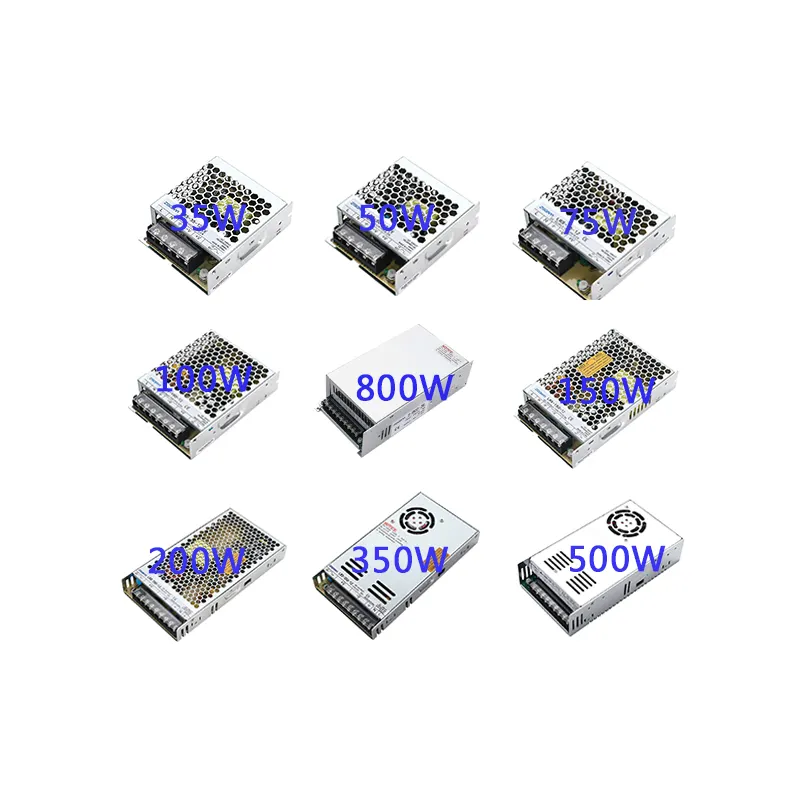 5V 12V 24V 36V 48V ac to dc Switching Power Supply 2A 3A 5A 10A 15A 20A 30A 40A 50A With CE For LED Strip Light industrial smps