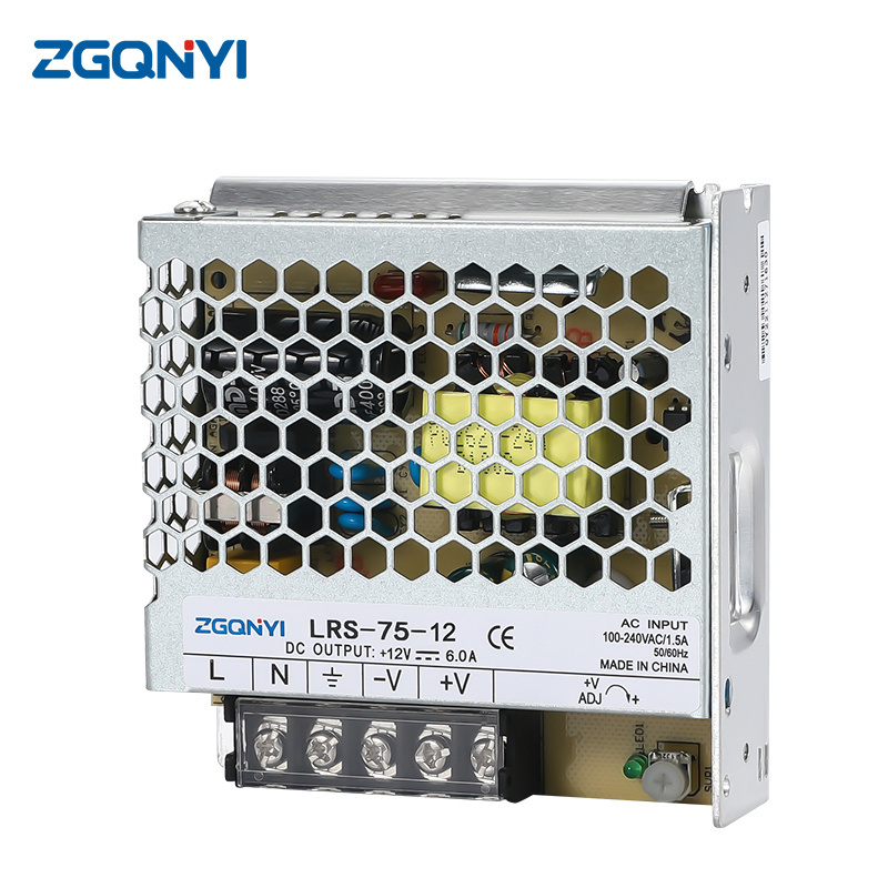 LRS-75W-12V 35W 50W 75W 100W 150W 200W 350W AC 110V 220V to 5V 12V 24V 36V 48V DC Switching Power Supply