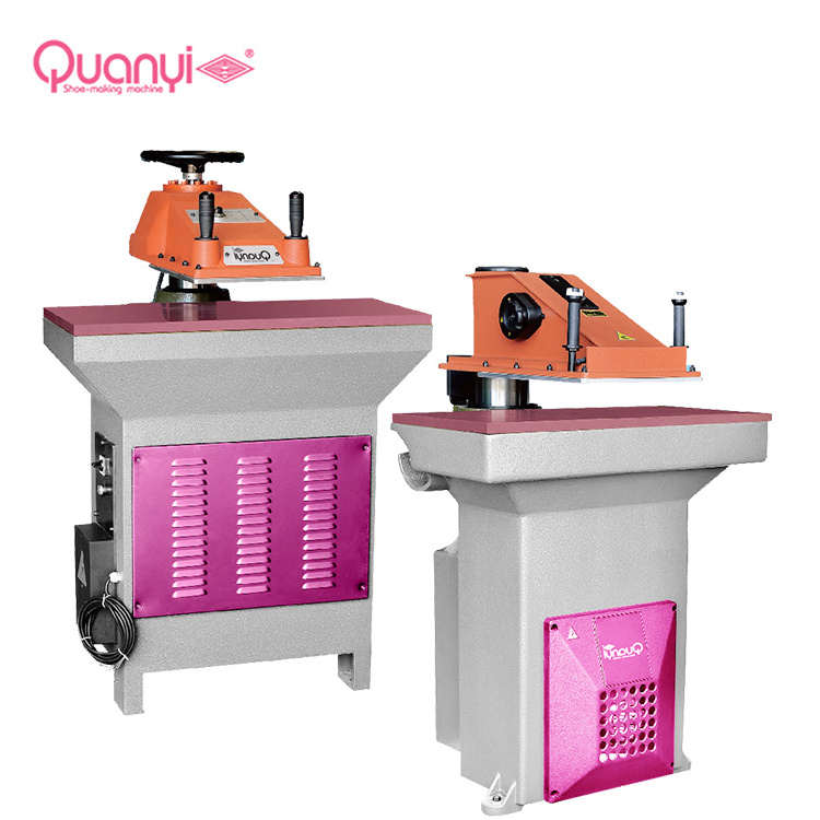 High quality low price Hydraulic Leather Fabric Clicking Shoes Making Press Die Cutting Machinery