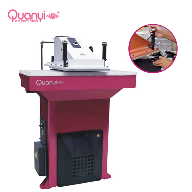 High quality low price Hydraulic Leather Fabric Clicking Shoes Making Press Die Cutting Machinery