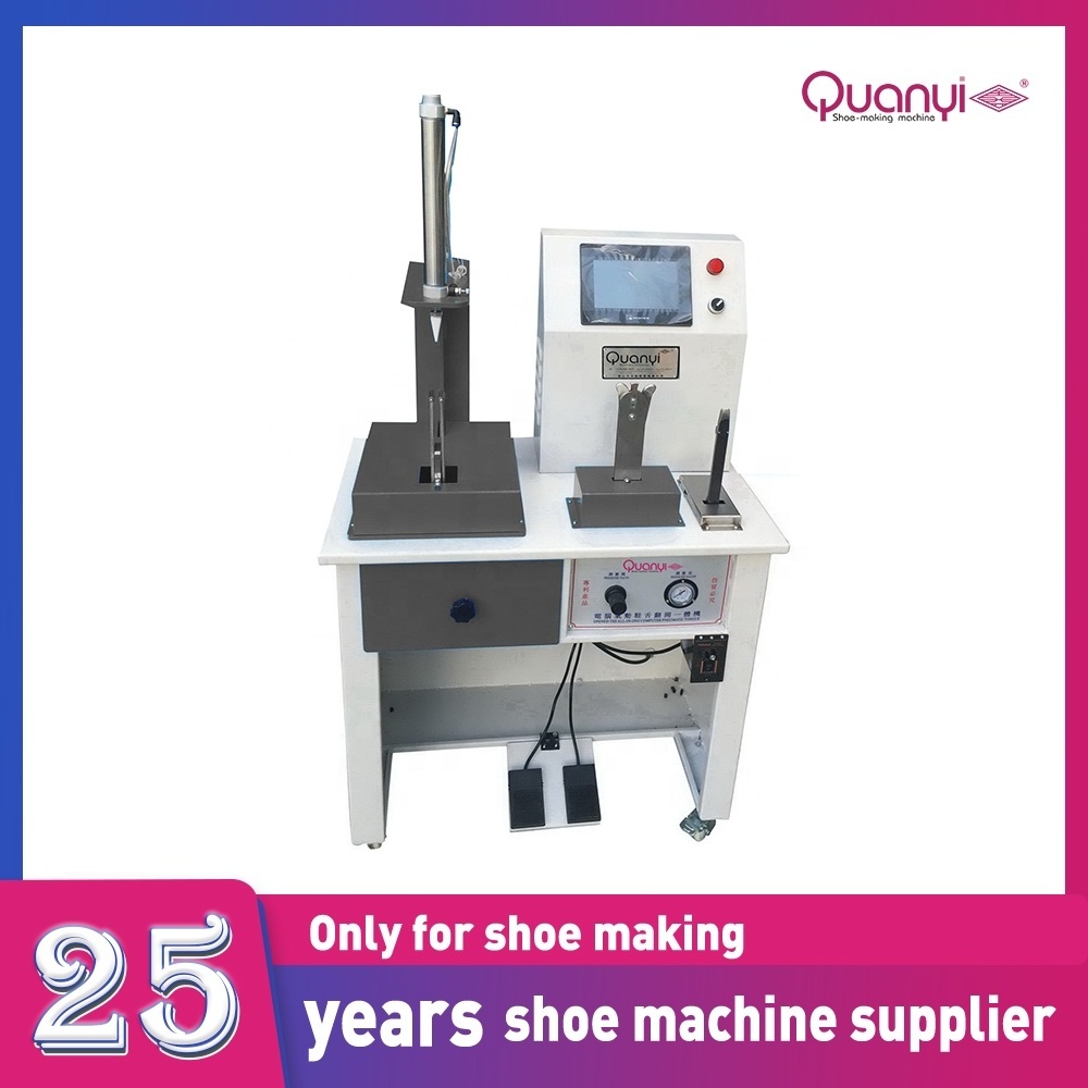 Automatic De-lasting Plastic Film Shoe Aglet Tipping Machine