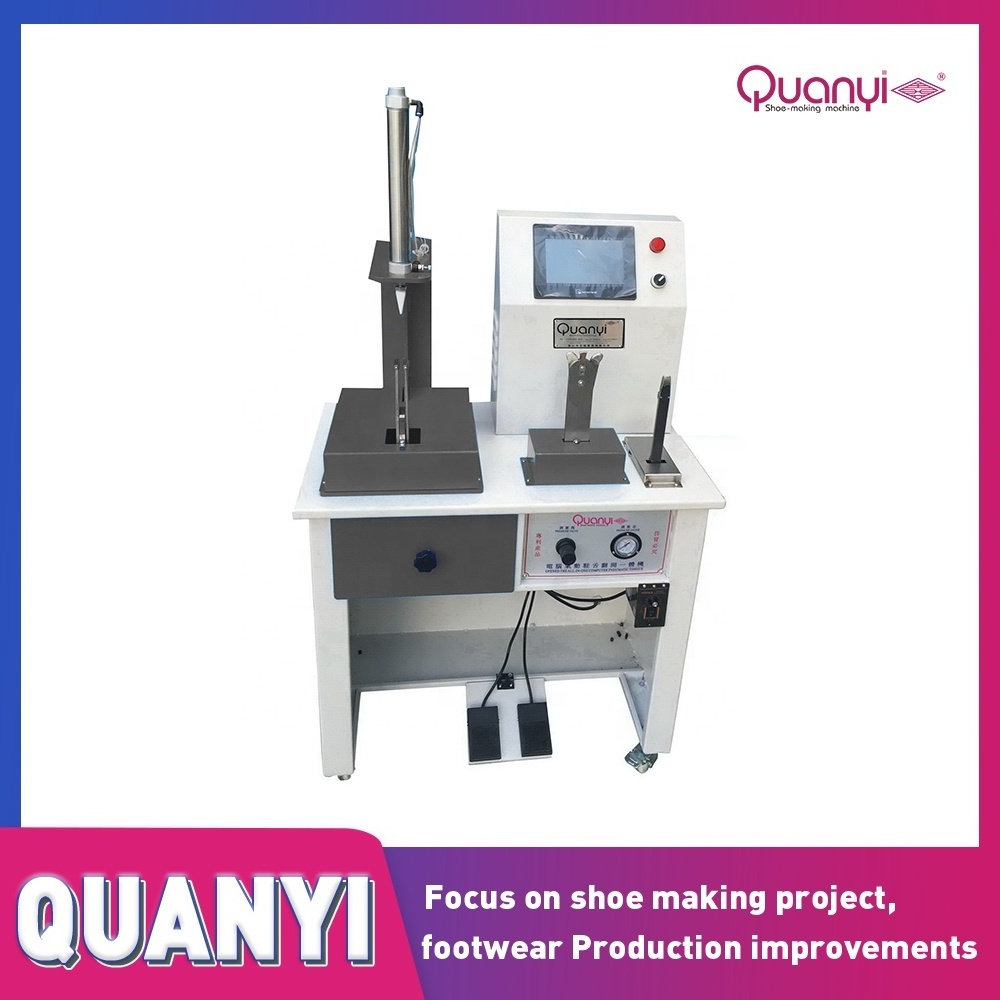 Automatic De-lasting Plastic Film Shoe Aglet Tipping Machine