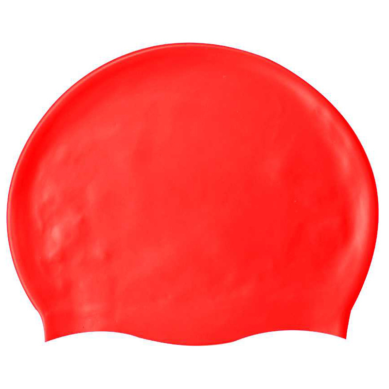 Adult Silicone Swimming Cap Rubber Silicone Men Women Waterproof Pure color Swim Caps protect Teens Diving Hat