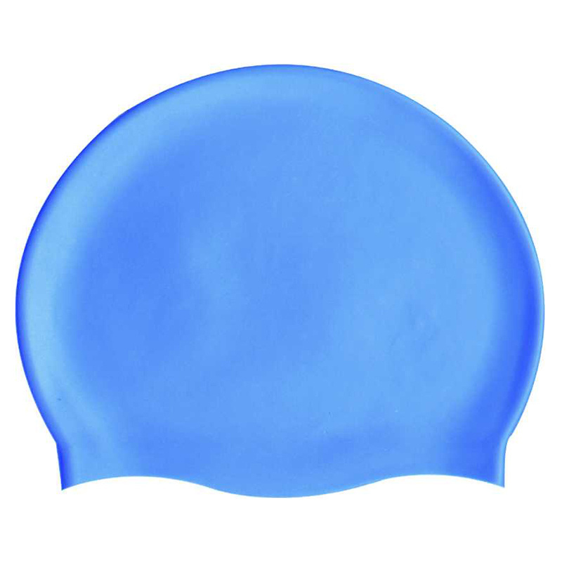 Adult Silicone Swimming Cap Rubber Silicone Men Women Waterproof Pure color Swim Caps protect Teens Diving Hat