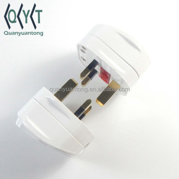 GW-7132 UK 3 Pin Switched Wire Plug with Fuse(13A 250V)