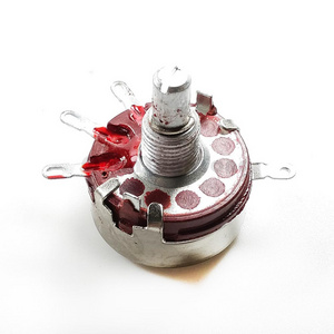 WTH118-1A Mirco Potentiometer WTH118 470K ohm 2W Carbon Potentiometer Linear Single Turn Rotary Potentiometer Original