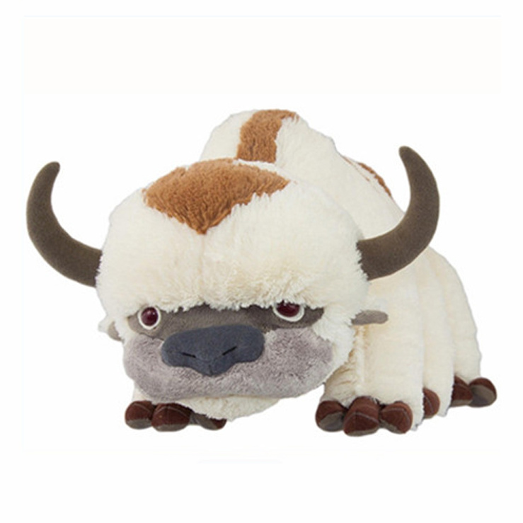 Customized Factory Direct Sale Toys White Bull Stuffed Animal Plush Toy