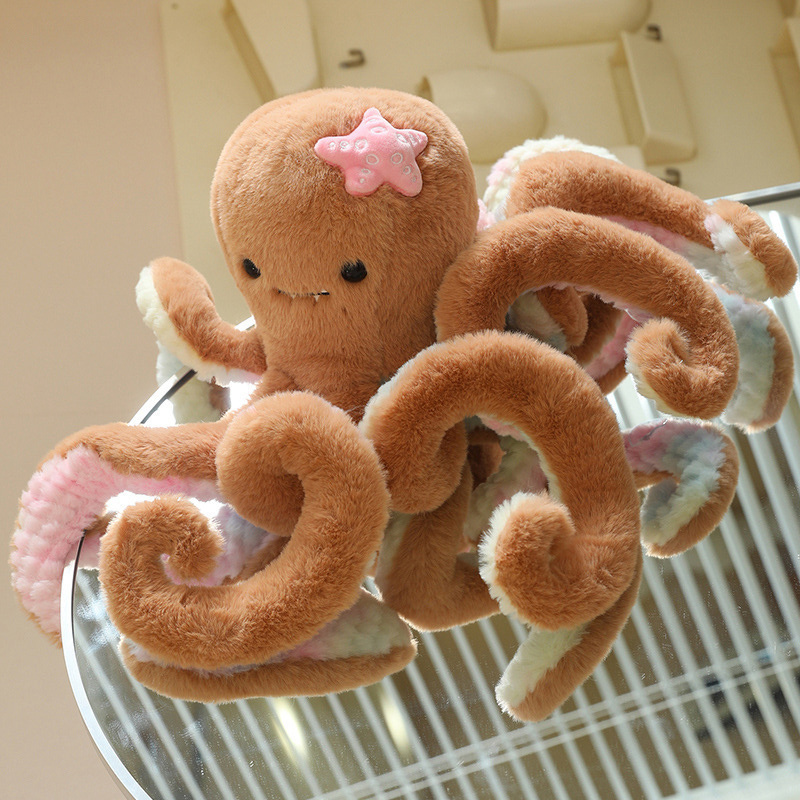 Wholesale Manufacturer Soft Plush Dolls Stuffed Animal Ocean Animal Octopus Plush Toys