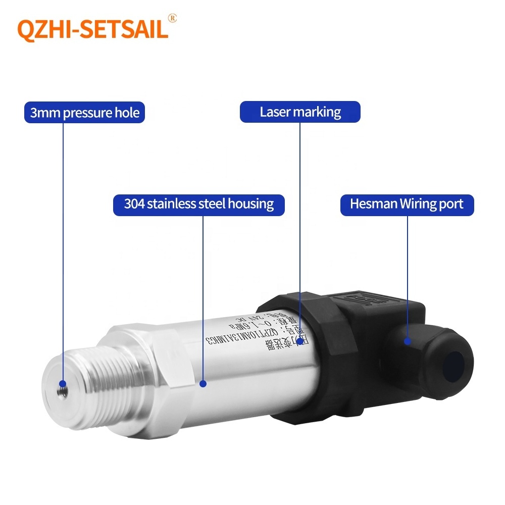 High quality Air Fuel oil Water Pressure Sensor/Piezoresistive Pressure Transducer/Pressure Transmitter Vacuum negative pressure