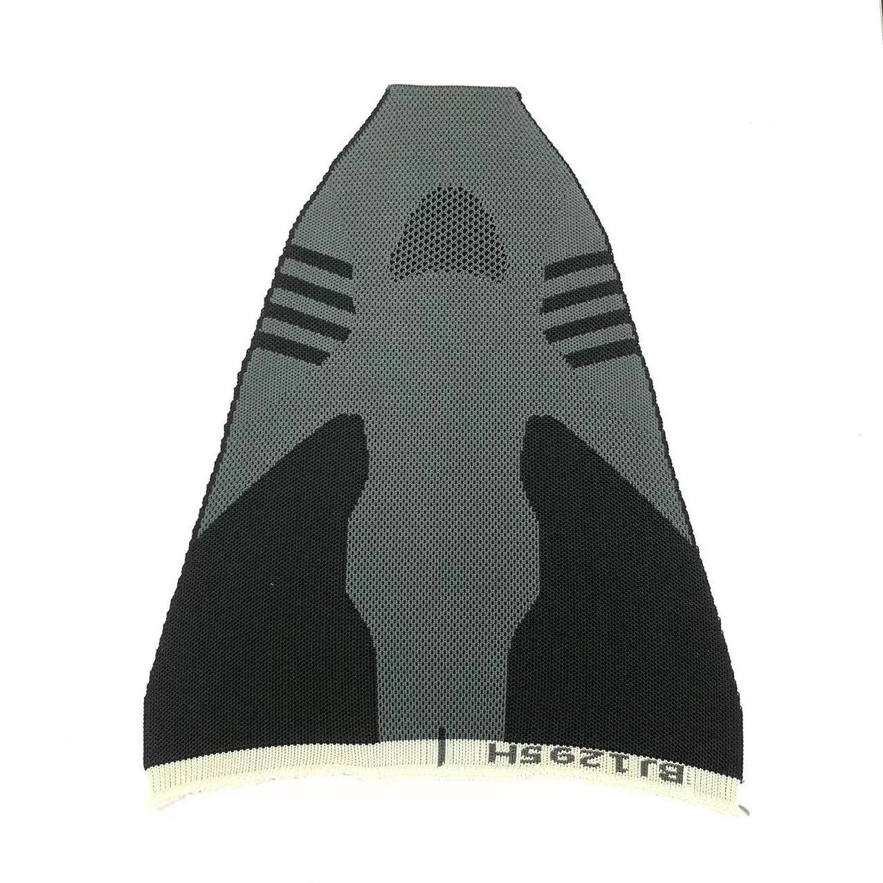 Wholesale sport shoe upper Jinjiang factory popular shoe upper knitting vamp polyester material for shoes