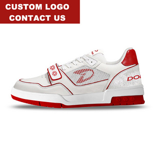 Customize Logo Designer Luxury Tennis Men Woman Fashion Embroidered White Calf Leather Vintage Basketball Trainer Sneaker Shoes