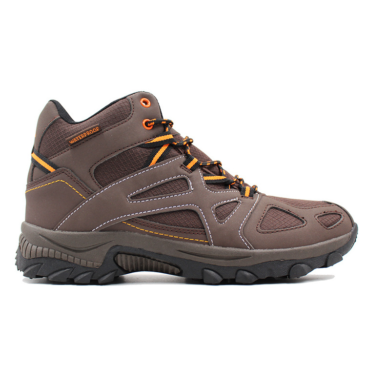 new trend fashion trekking winter high ankle cheap mountain waterproof sport work safety outdoor boot men hiking shoes