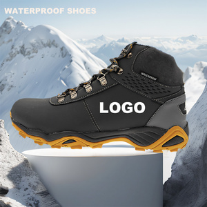 Custom Mountain Hiking Shoes Waterproof Winter Snow Boots Casual Sport Shoes for Climbing Lightweight Waterproof Hiking Boots