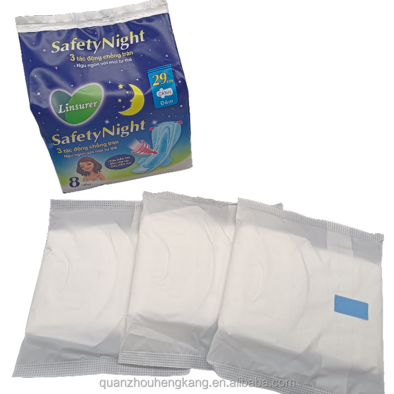 Disposable Hygienic Products Super Absorption Anion Sanitary Napkin Menstrual Womans Pads  Sanitary Towels Women Sanitary Pads