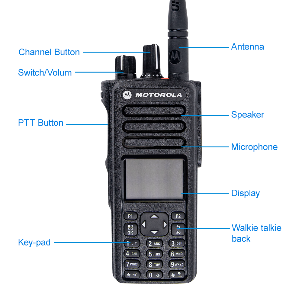 XPR 7550e DP4800 Portable radio DGP5550e DP4801e  DGP8550e DP4800e DMR Wifi Two Way Radio UHF VHF Walkie Talkie for motorola