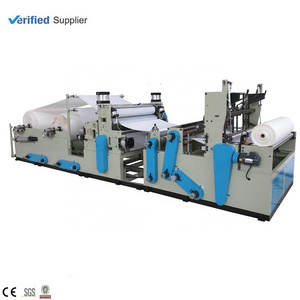 Automatic Toilet Paper Rewinding and Perforating Embossed Machine