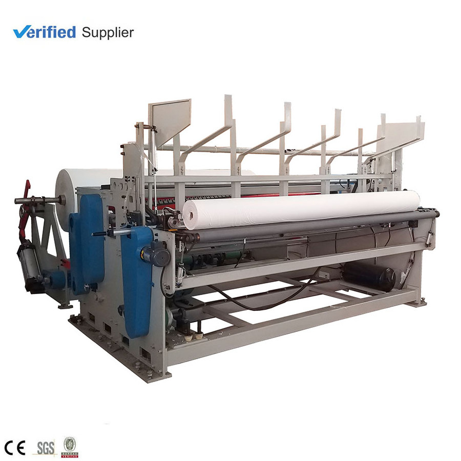 Big jumbo roll rewinding machine toilet paper making machine