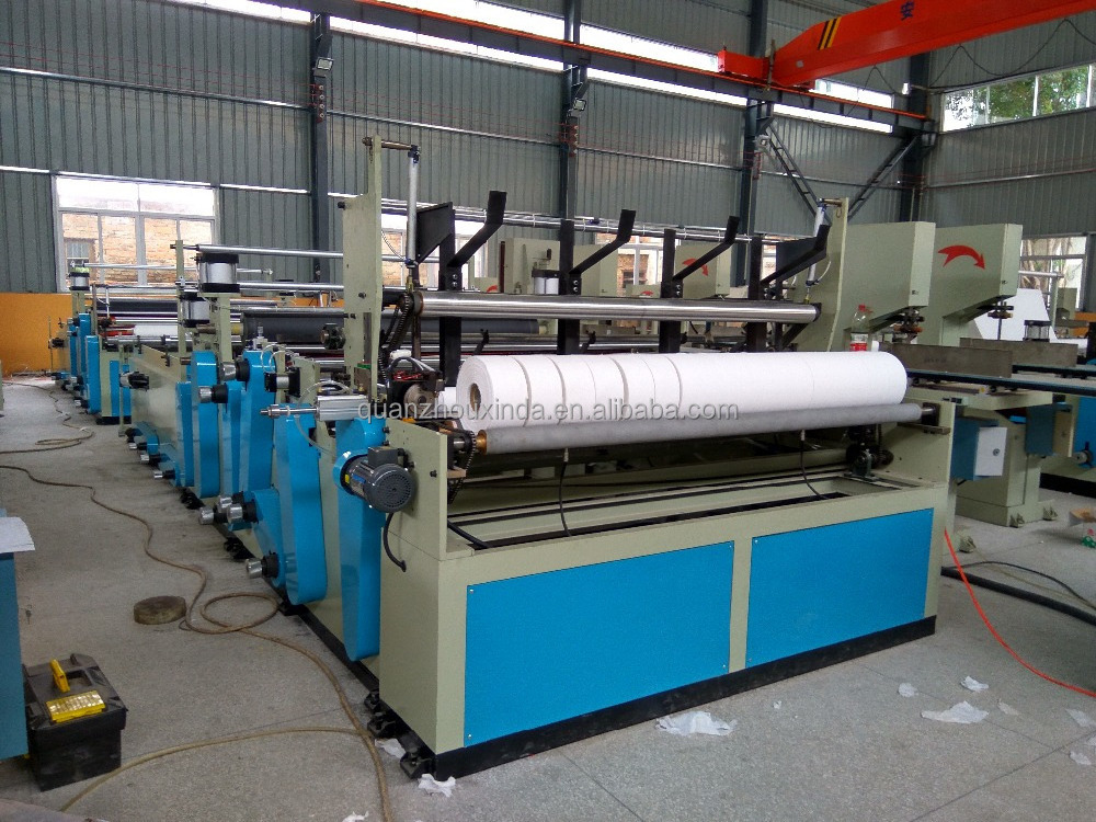 High Quality Super Soft Toilet Paper Paper Mill Converting Machine