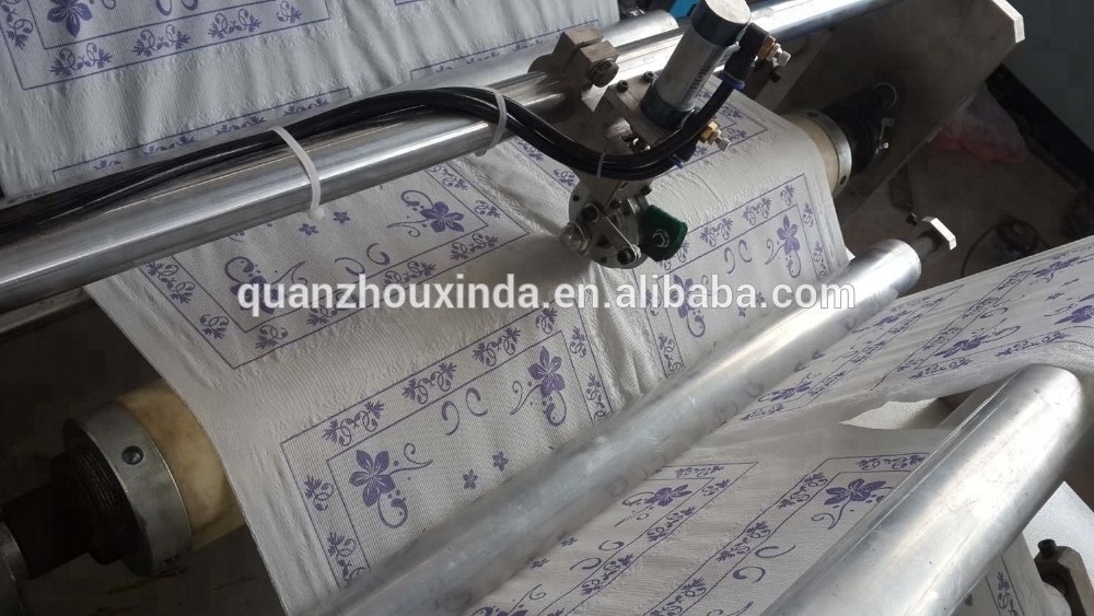 Quanzhou tissue napkin paper printing making equipment machine