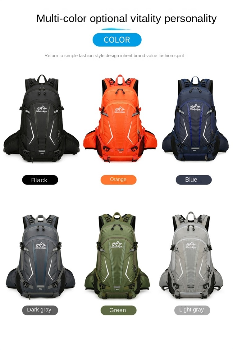 New Custom Brand Hike Backpack Sport Waterproof Design Outdoor Back Packs Hiking Backpack