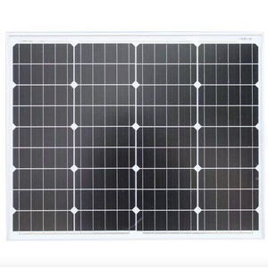 30w Mono PET ETFE Crystalline Cell Monocrystalline Solar Panel 18Vmp 12V System Charger 30Watt 30 Watt Outdoor