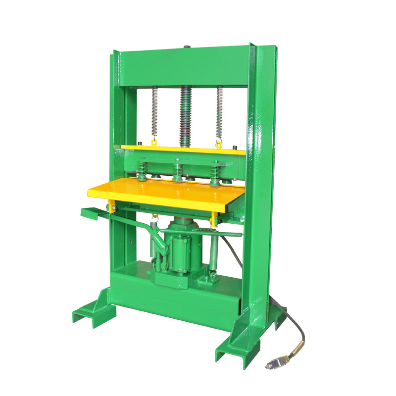 Masonry Stone Curb Block Slice Chop Machine Js20, Block Chop Cutting Machine For Slate Stone Mine Block