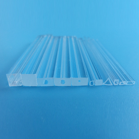 Clear Rectangular Quartz Glass Capillary Tube /Pipe