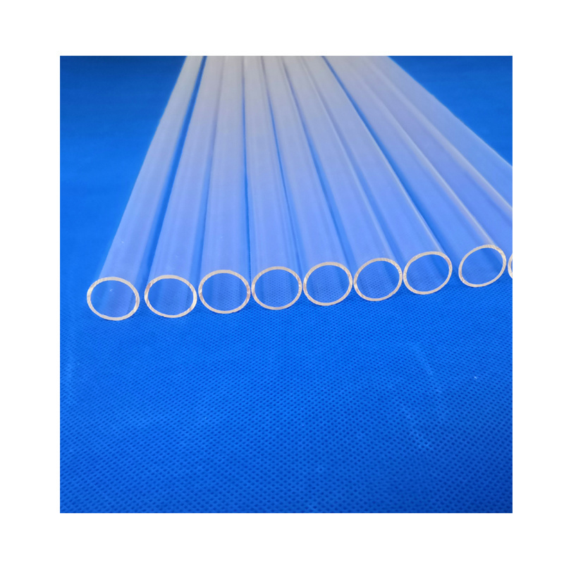 China ZCQ supplier of  Quartz glass refractory glass pipes,  tubing for  mushroom heaters furnace tube