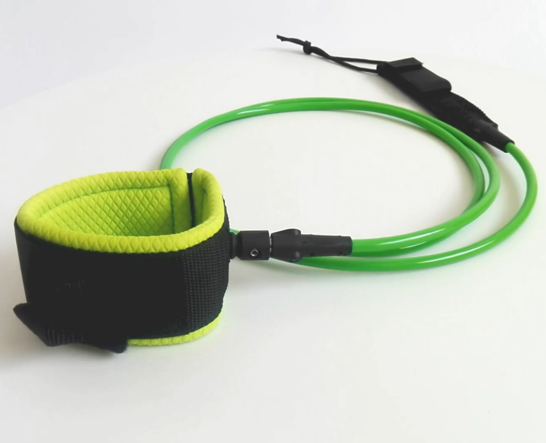 Good Quality TPU Surf Leash Coiled/Straight SUP Bodyboard Surfboard Leash Customized Surfing Rope Wrist Leash Leg Rope