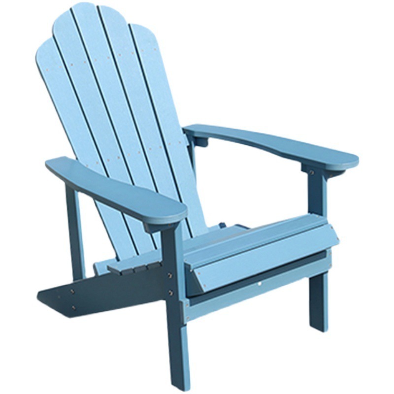 QUAWE Outdoor Furniture HDPE Lumber Modern Adirondack Upright Chair