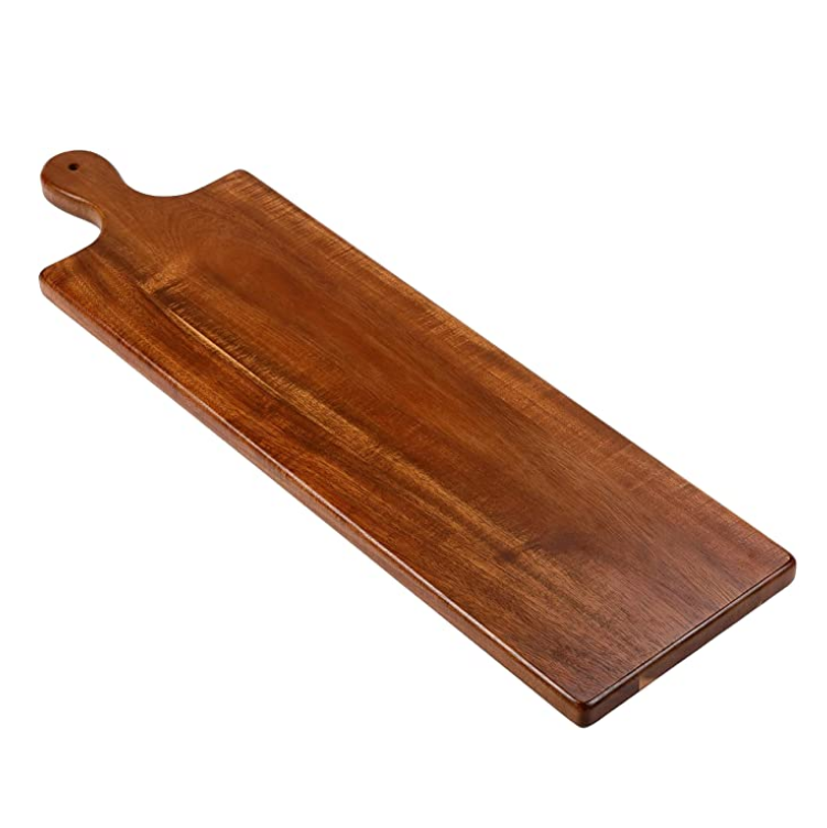 QUAWE Custom Wooden Chopping Boards With Handle Cutting Board Multifunctional Serving Tray Charcuterie Boards