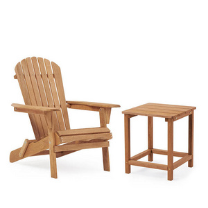 QUAWE Waterproof Outdoor Garden Patio Beach Classic Adirondack Chairs Furniture Solid Wood Adirondack Chair