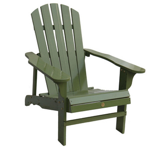 QUAWE Luxury Living Garden Outdoor Lounge Beach Wooden Adirondack Chair with Good Quality