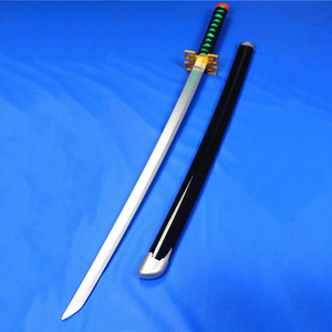 kendo narutos sasuke zoro ichigo tanjiro samurai training knight toy wooden bokken katana anime demon slayer cosplay sword