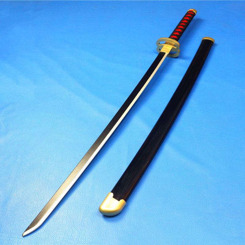 kendo narutos sasuke zoro ichigo tanjiro samurai training knight toy wooden bokken katana anime demon slayer cosplay sword