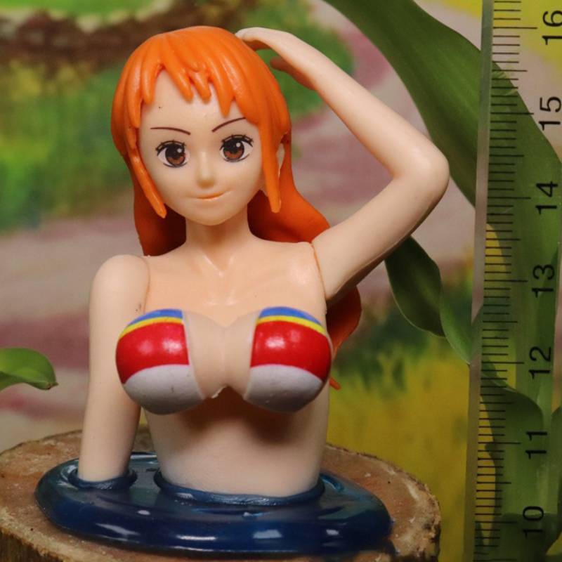 High-Quality Version Spot Trendy Play Figure Q Version Beautiful Girl Doll Car Decoration Chest Shaking Bust Anime Toy