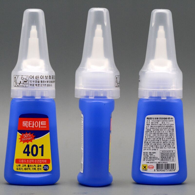 BIN wholesale strong 401 super glue quick dry acrylic white 20g nail glue