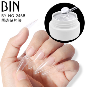 BIN UV GEL Tips Glue Gel 5G Multifunction Easily Used Nail solid gel stick Glue