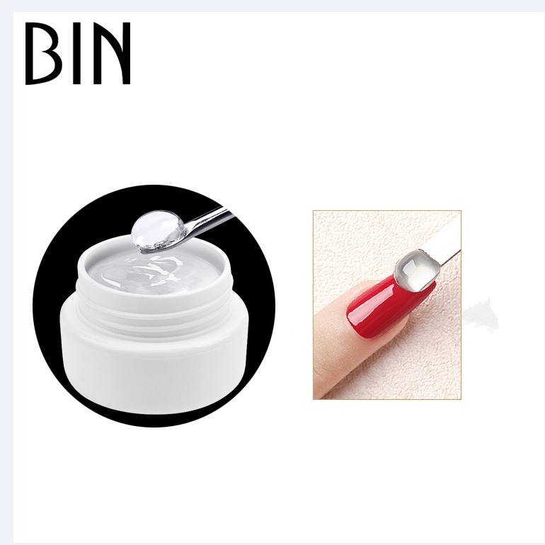 BIN UV GEL Tips Glue Gel 5G Multifunction Easily Used Nail solid gel stick Glue