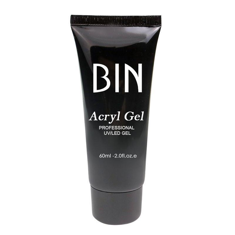 BIN OEM 30ml Soft tube solid nail tips UV glue Gel