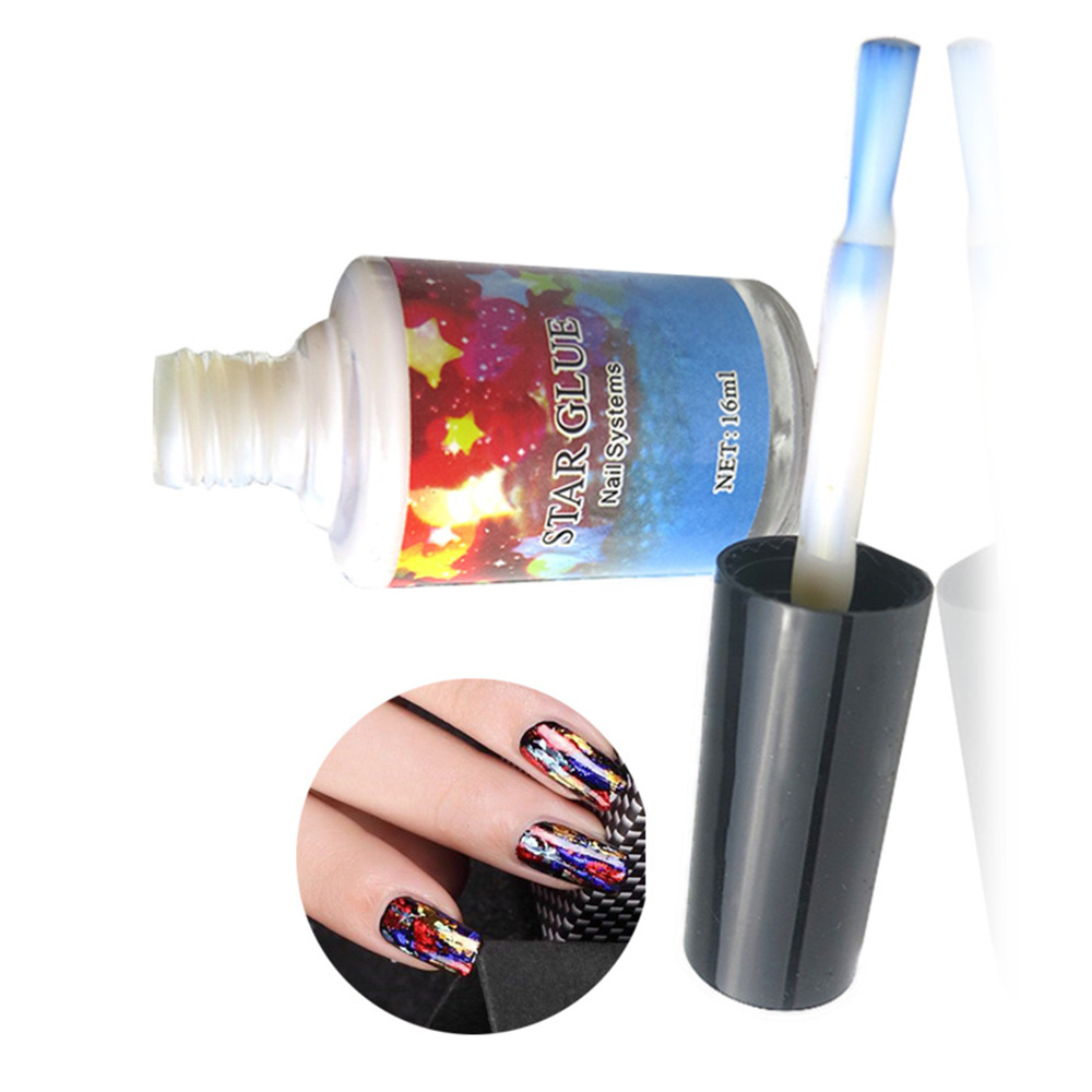 BIN 16ml star glue nail system Foil Glue nail glue