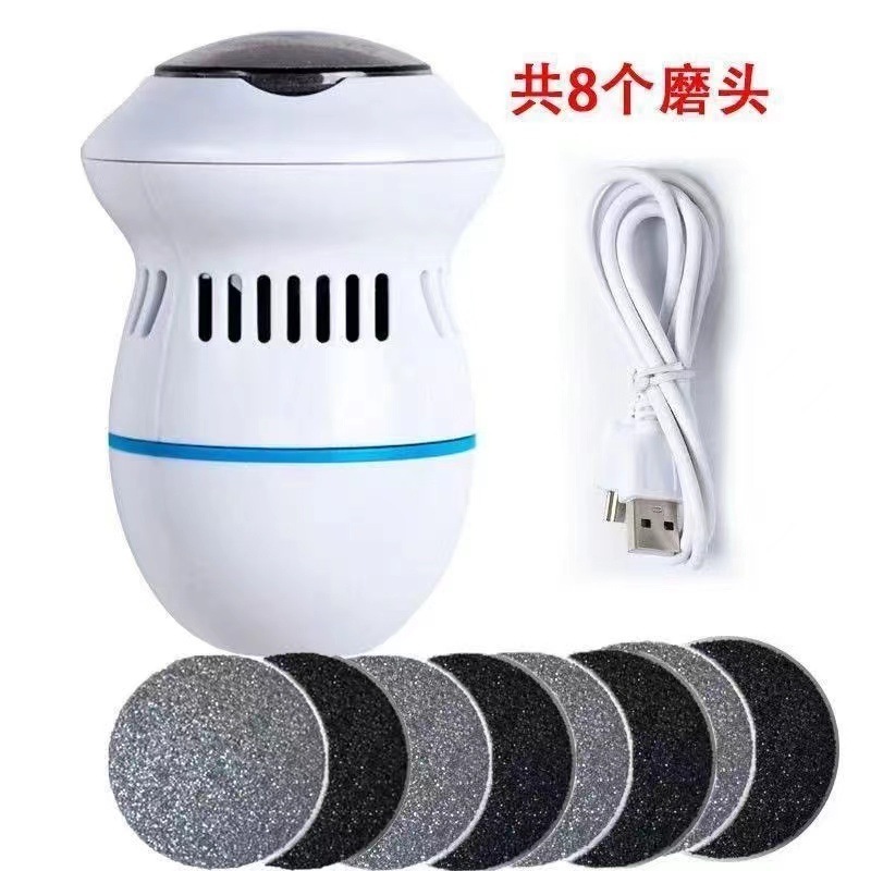 BIN Electric Foot Grinder Rechargeable Foot File Hard Dead Skin Removal Pedicure Tools Electronic Electric Foot Callus Removers