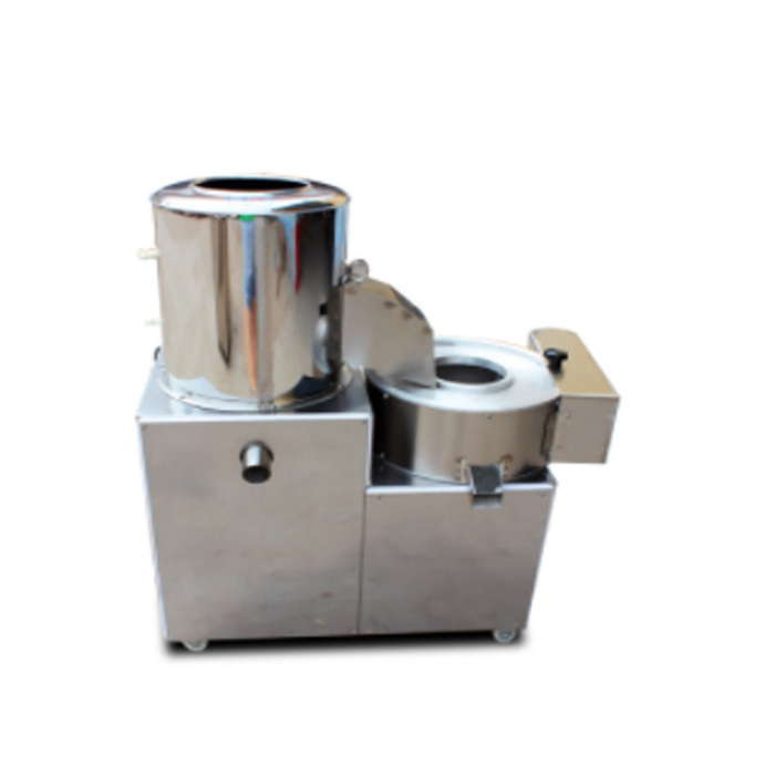 industrial Fresh potato peeling slicing machine potato chip cutter cassava chipper peeler slicer cutting machine