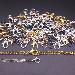 Queena 1000pcs/bag Bulk Buy Jewelry Clasps Lobster Claw For Necklace And Bracelet Making