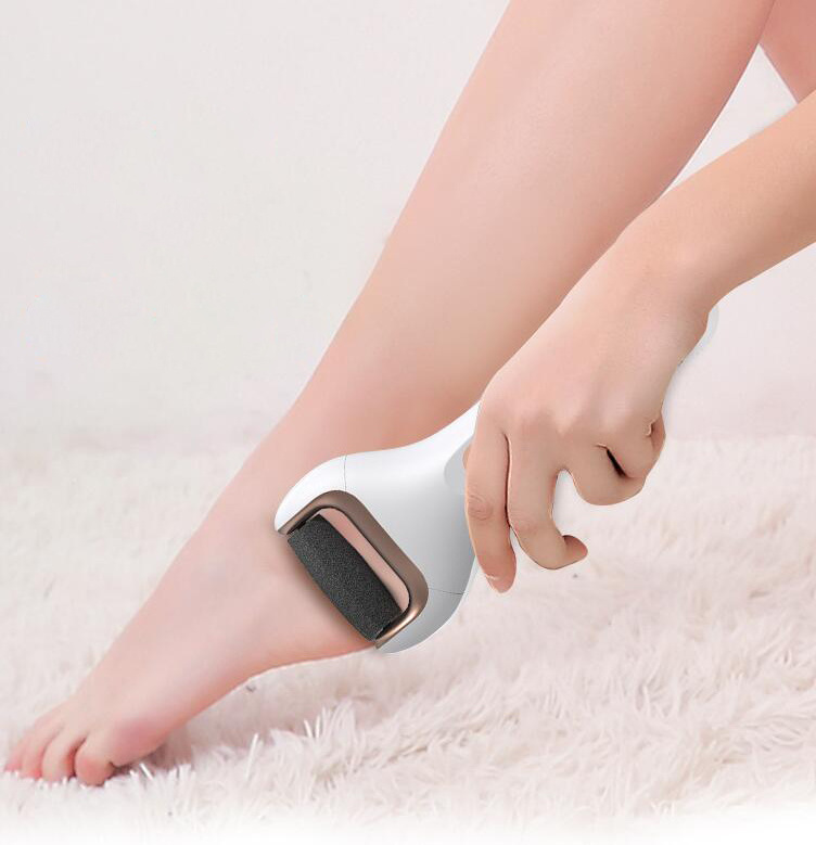 nails supplies salon Electric rechargeable podiatry drill vacuum pumice stones pedicure foot scrubber callus remover