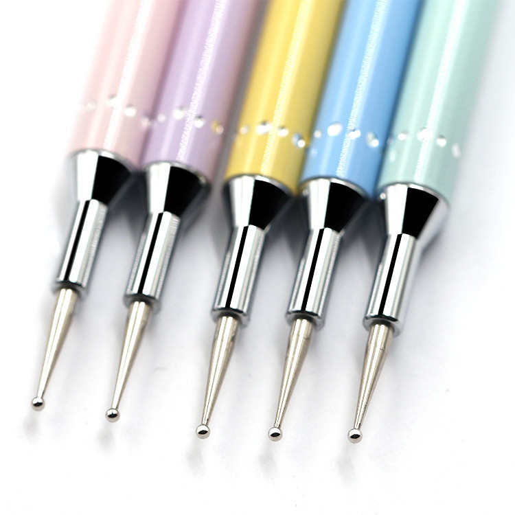 Nail Rhinestone Picker Tool Double Ended Nail Dotting Pen Diamond Painting Wax Pen