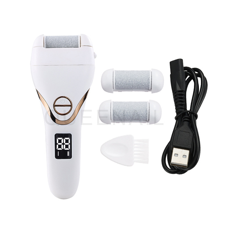 Professional Foot File Pedicure Tools Rechargeable Electric Callus Remover for Feet