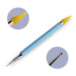 Nail Rhinestone Picker Tool Double Ended Nail Dotting Pen Diamond Painting Wax Pen