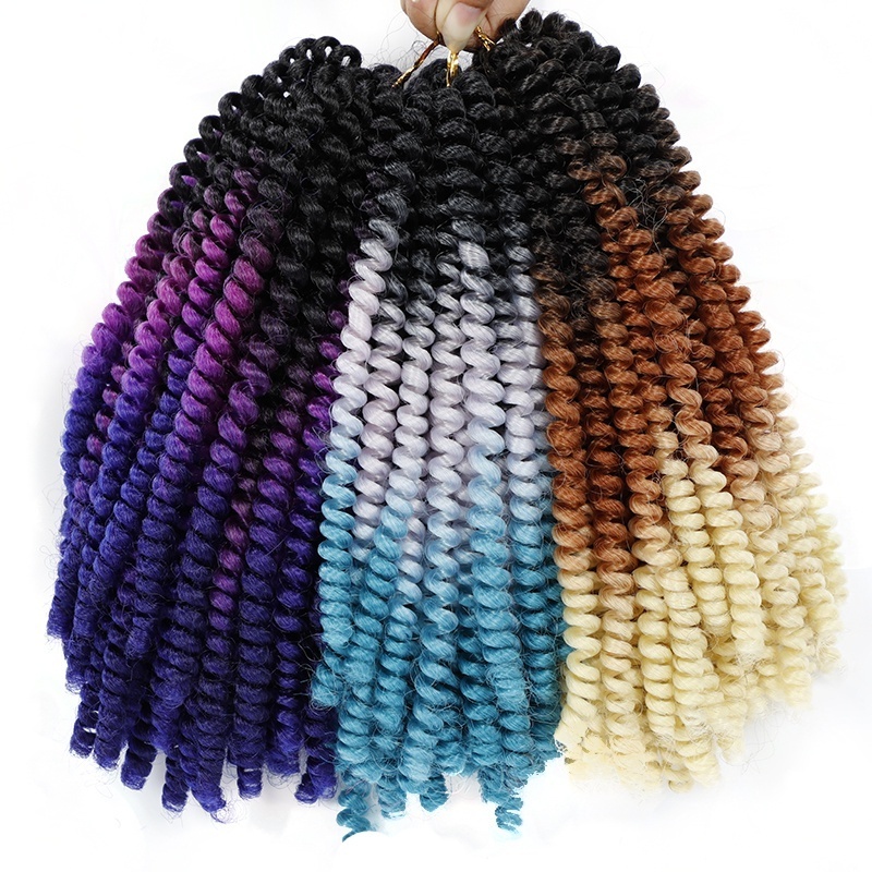 Laiya Braid Ombre Color Hair Extension Braids Crochet Braiding Hair New Style Spring Twist Hair Synthetic